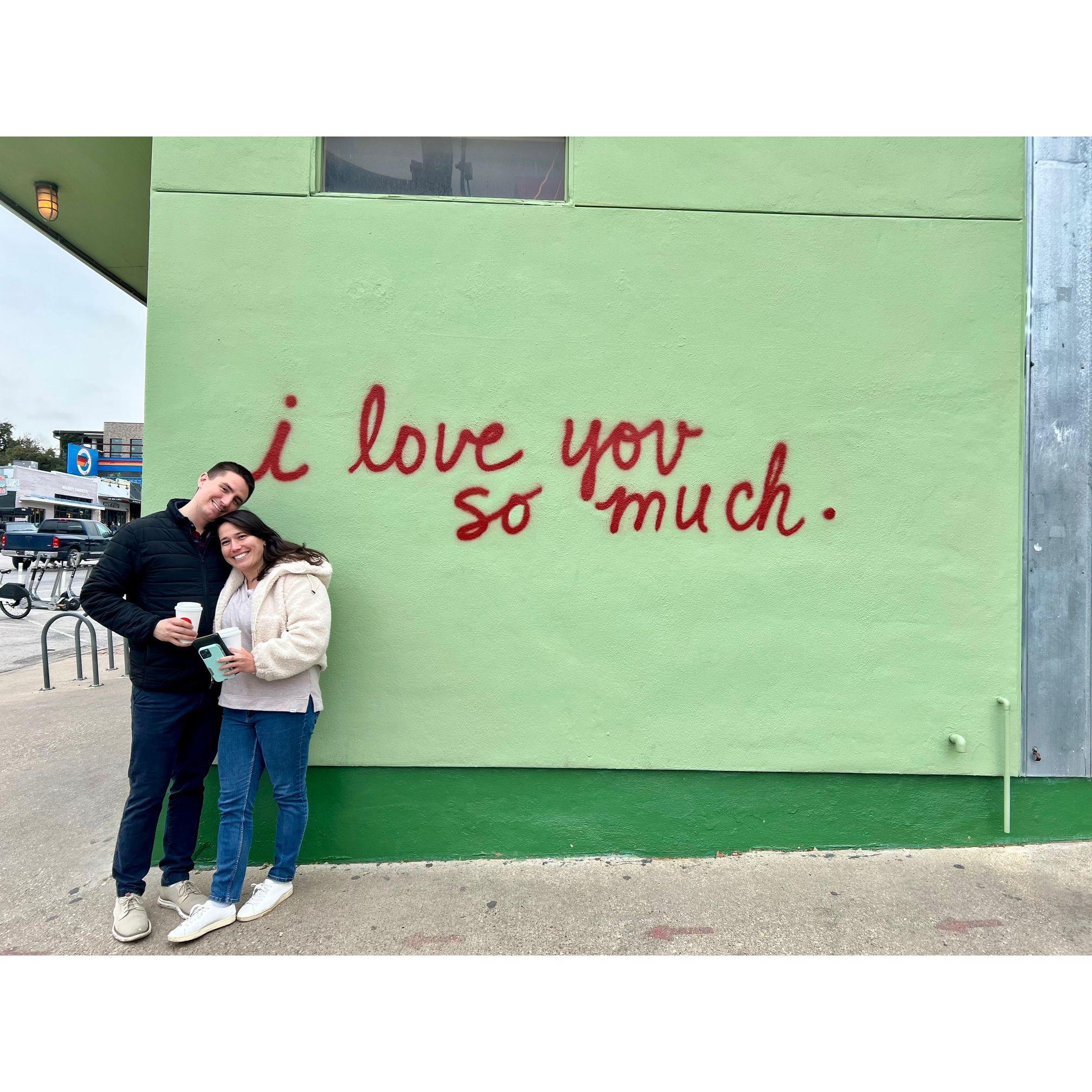 Visiting Austin in 2024.