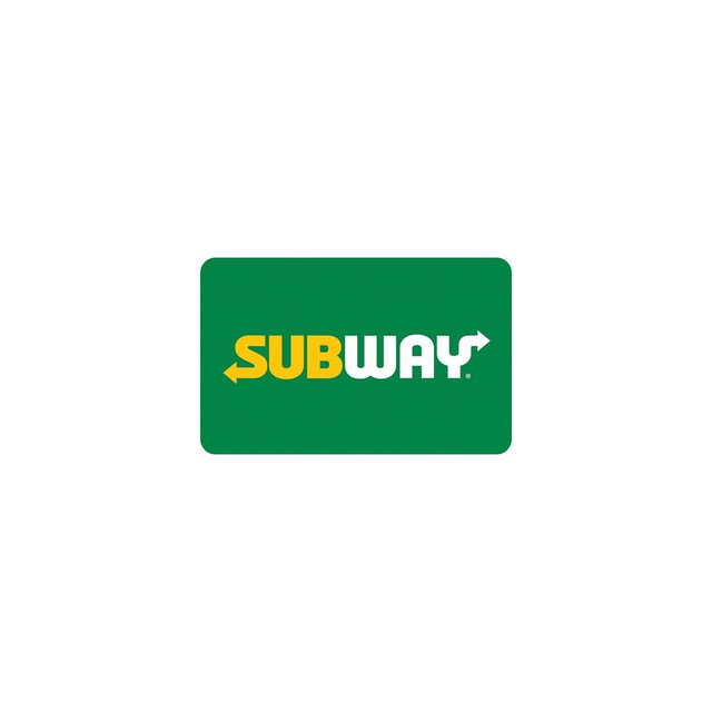 Subway $50 Gift Card