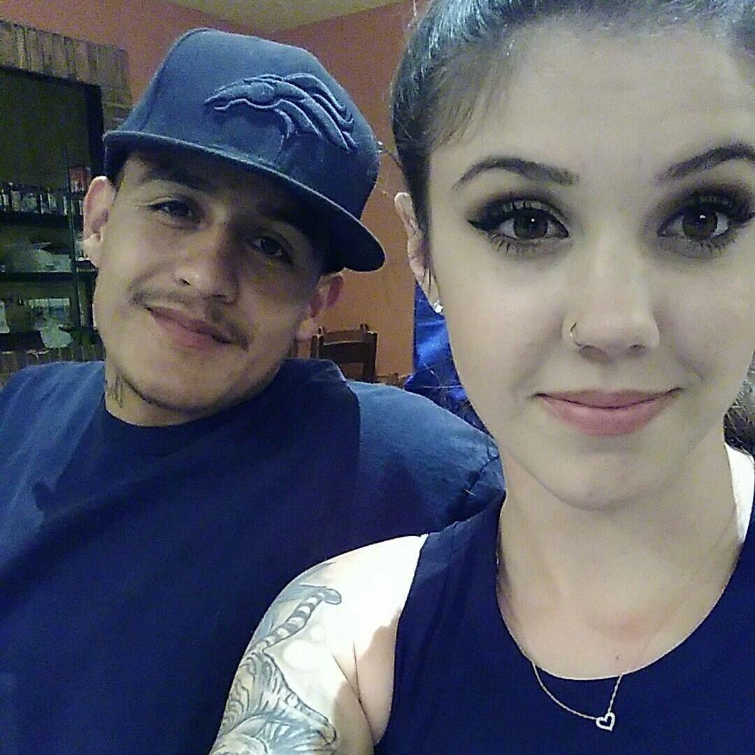 At a restaurant for Kaitlynn's grandparents 50th wedding anniversary.