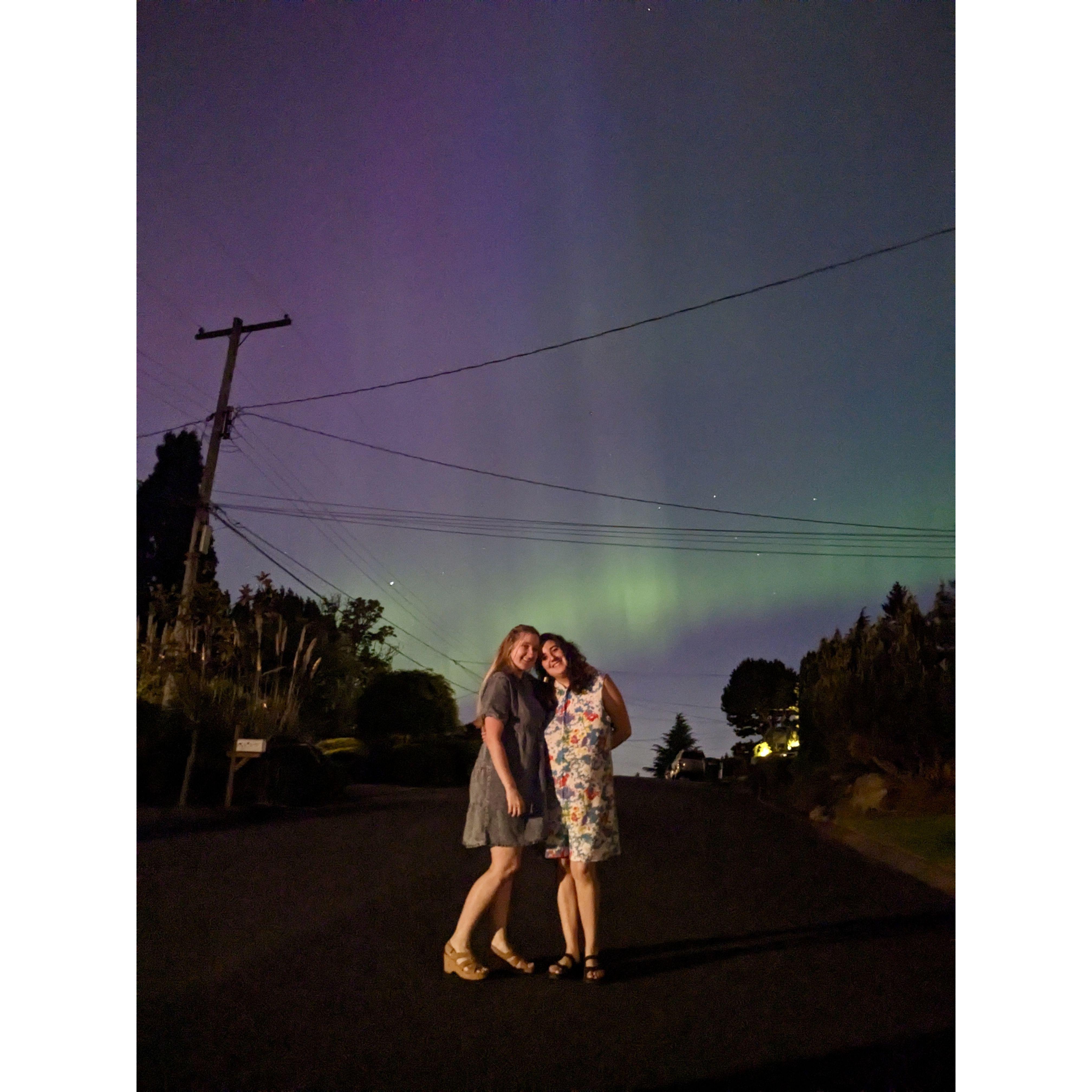 The Northern Lights in Seattle!