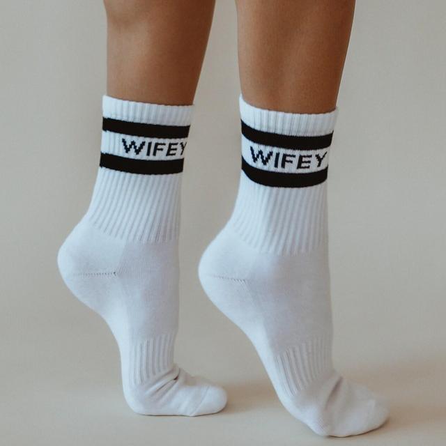 Wifey Socks, Bride Socks, Bridal Shower Gift, Bridal Party Gift, Wedding Party Proposal Socks by Blissful Socks
