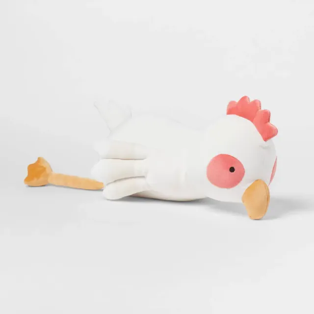 Chicken Weighted Plush Kids' Throw Pillow - Pillowfort™