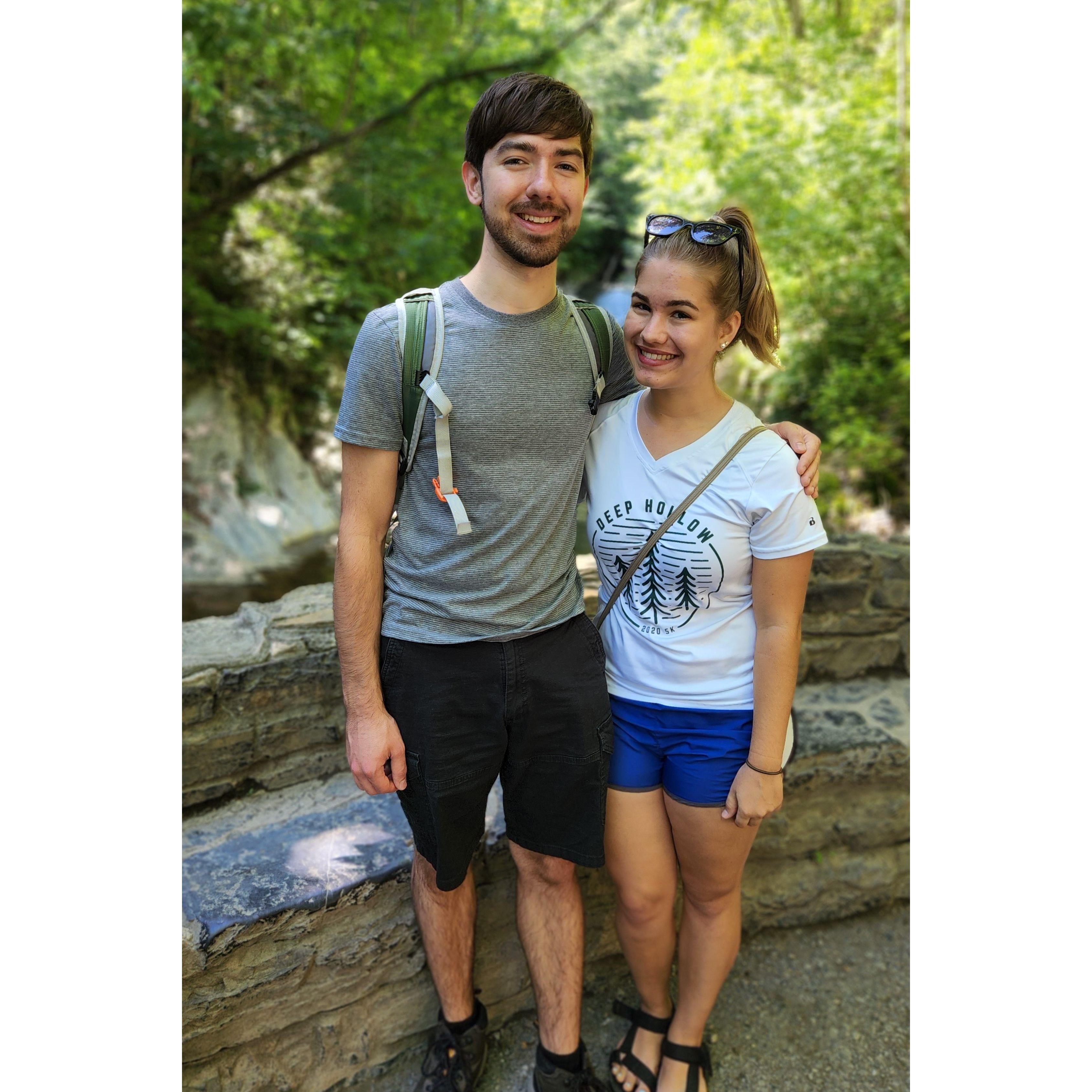 This was snapped during the first week of dating--so looong ago :)