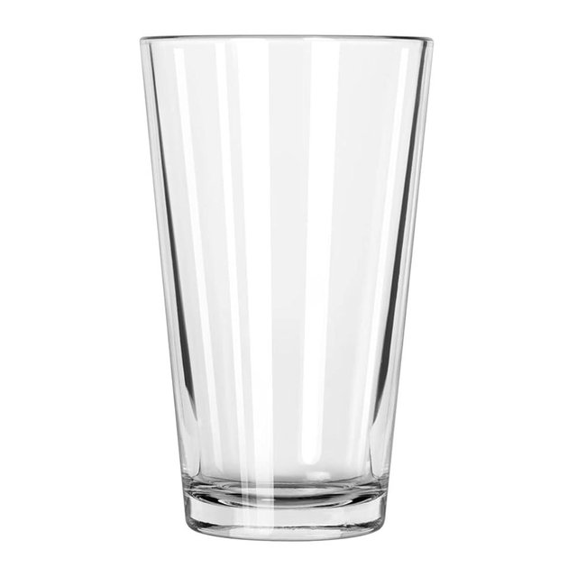 Libbey Glassware 1639HT Restaurant Basics Mixing Glass, Heat-Treated, 16 oz. (Pack of 24)