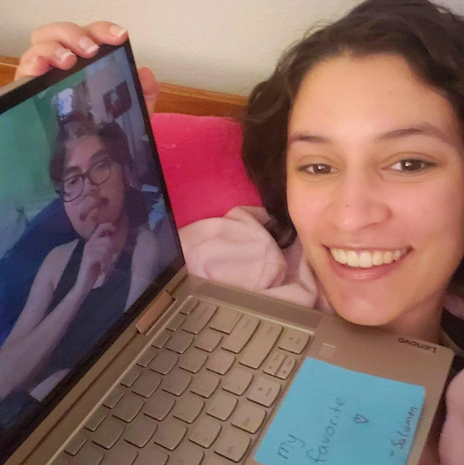 They video called almost every night until Salomon moved to Oregon.
