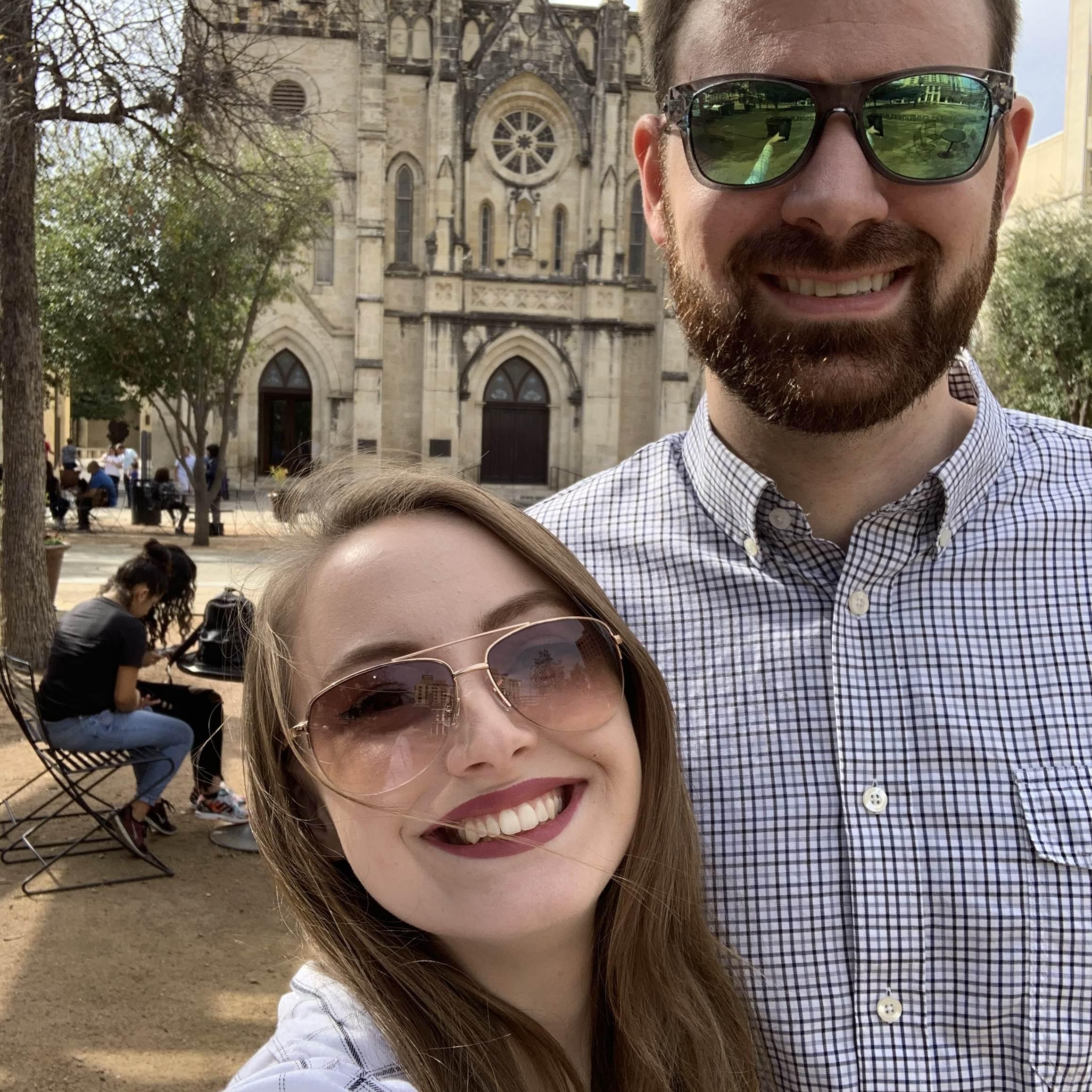 The first trip we took together! San Antonio, TX