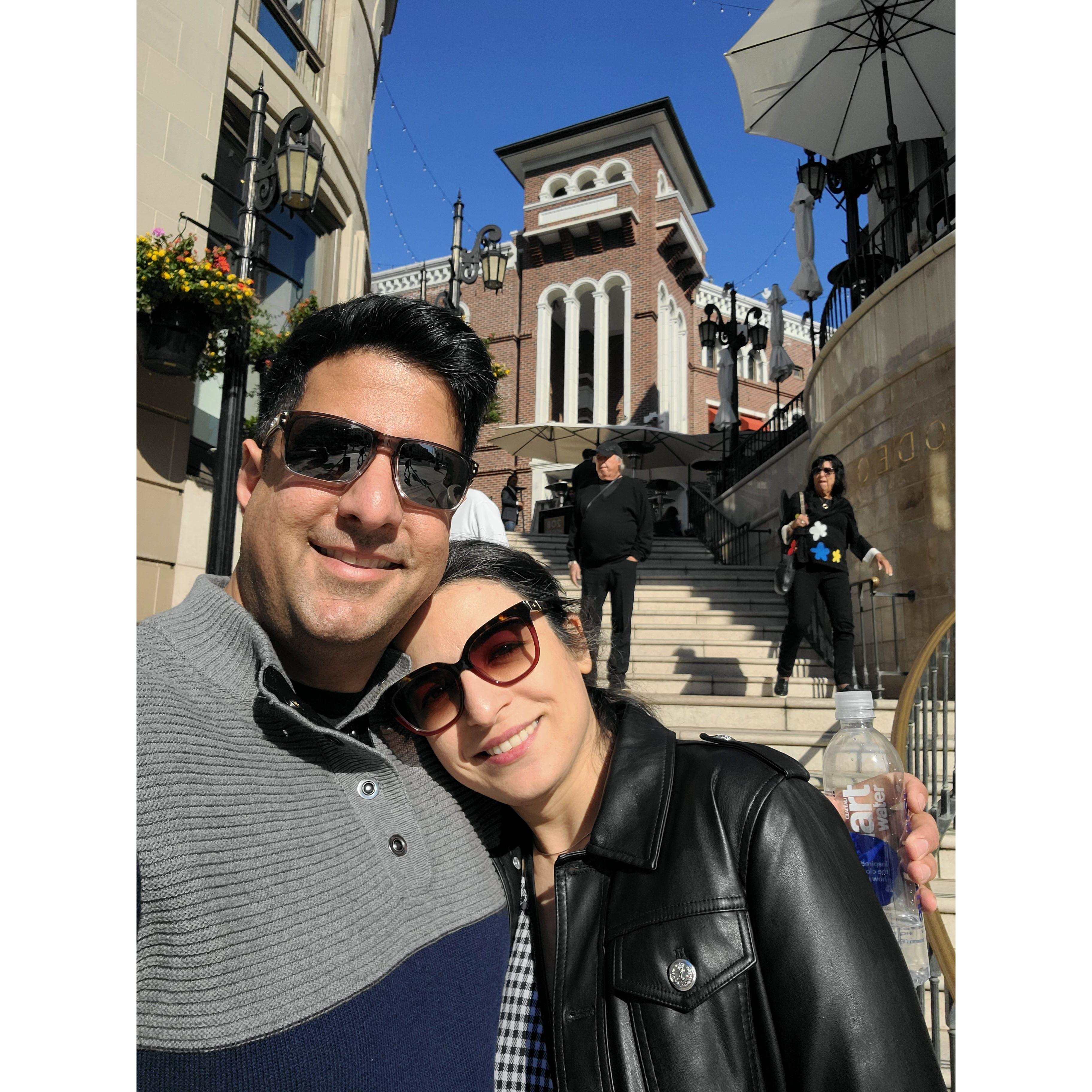 Spanish steps at Rodeo Drive