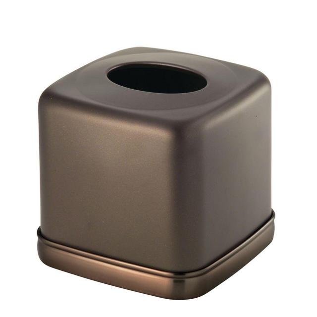 York Oil Rubbed Bronze Metal Boutique Tissue Holder