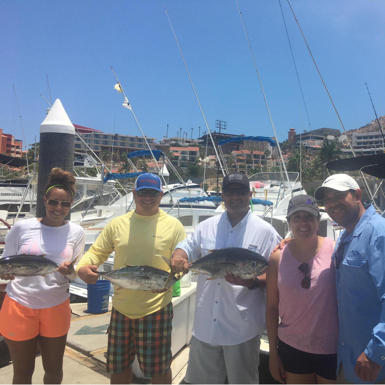 We went deep sea fishing (#bucketlist) in Cabo San Lucas but didn't catch anything.