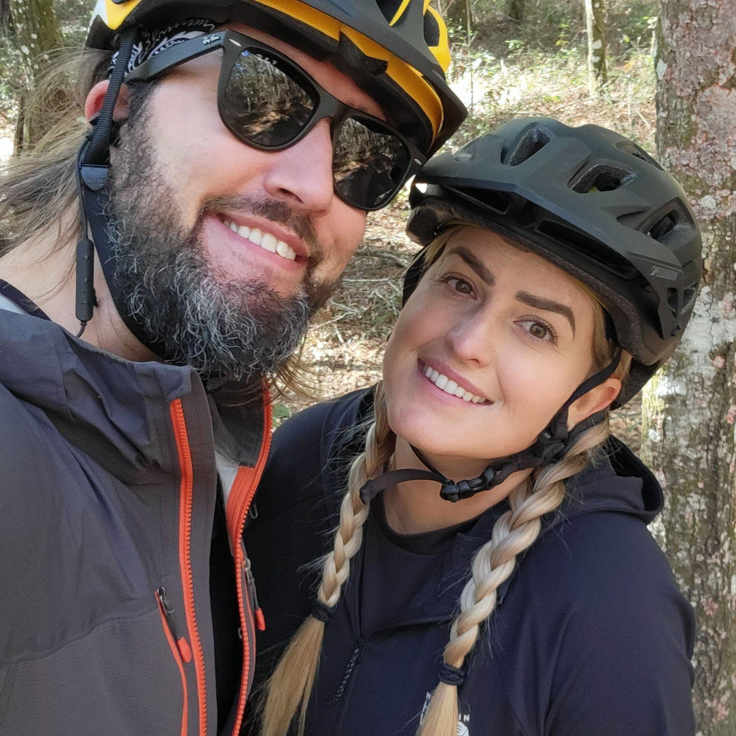 One of the days i didnt injure myself while mountain biking :)