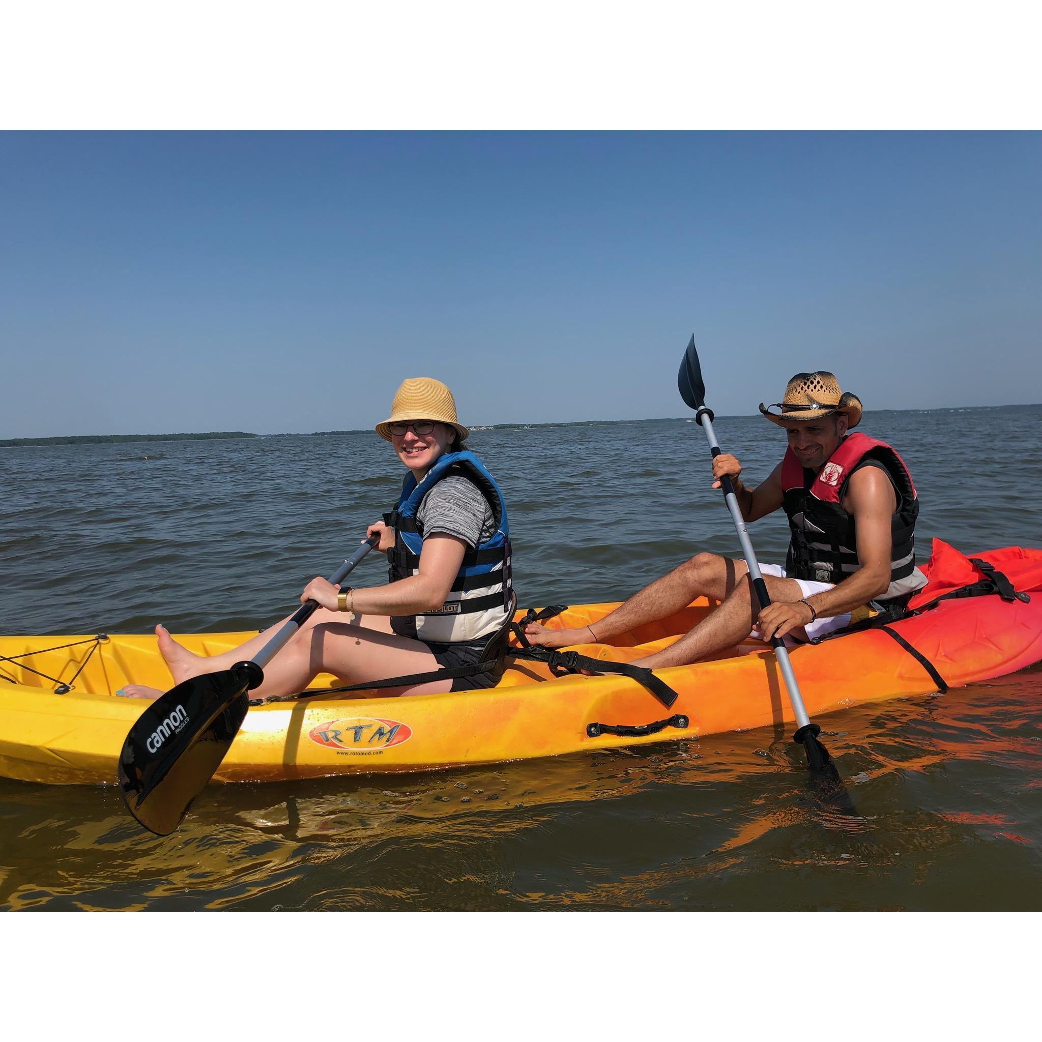 Kayaking in Ocean City, Maryland
7-28-2019