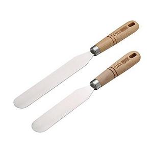 Cake Boss® Wood 2-Piece Icing Spatula Set