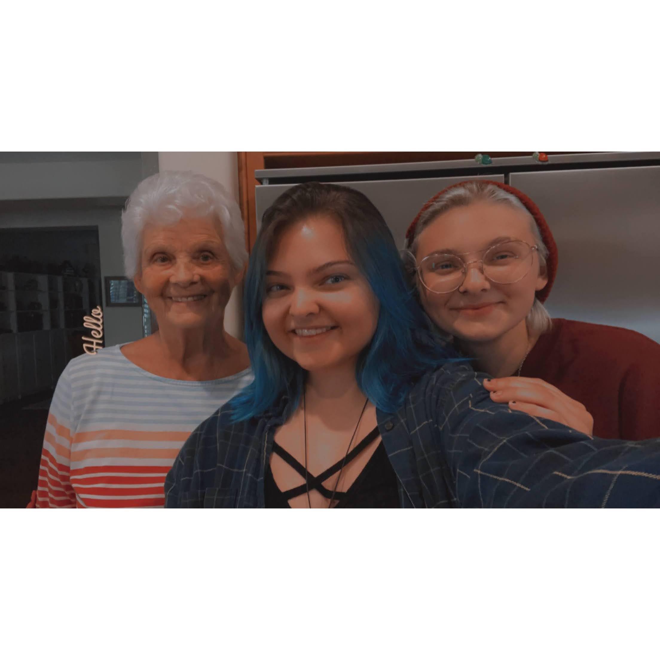 Sissy & I with Mema!