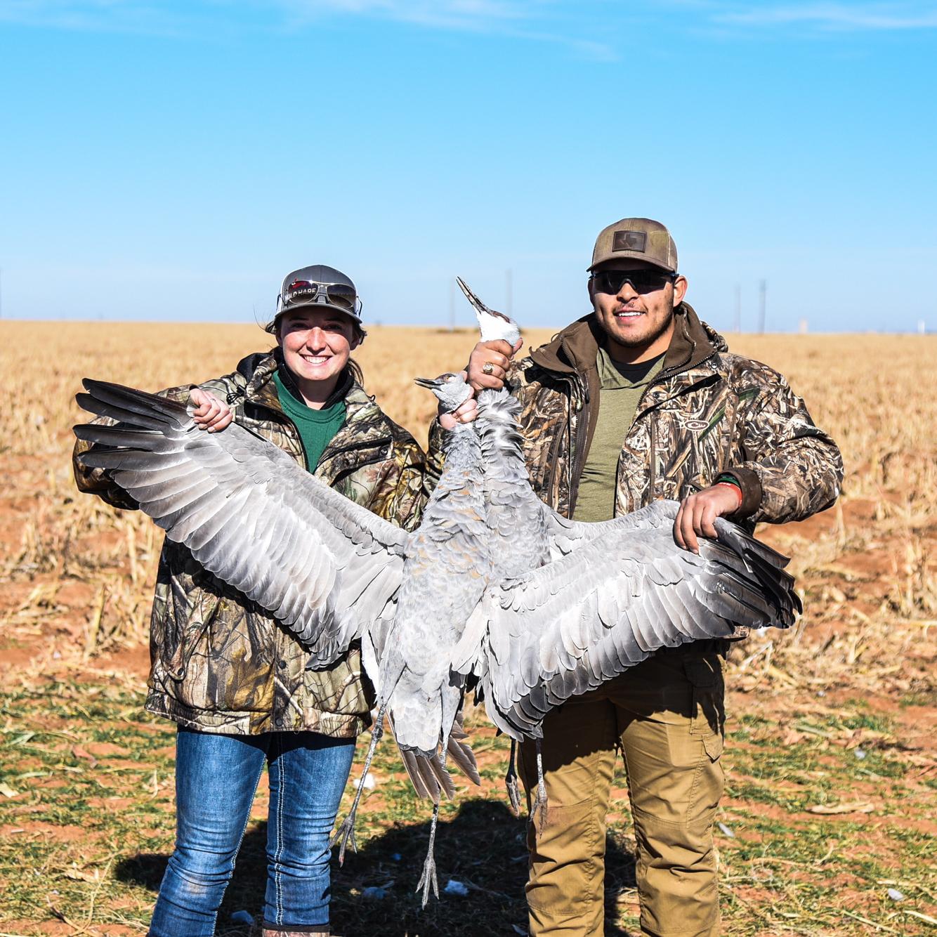 1st time on Sandhill Crane