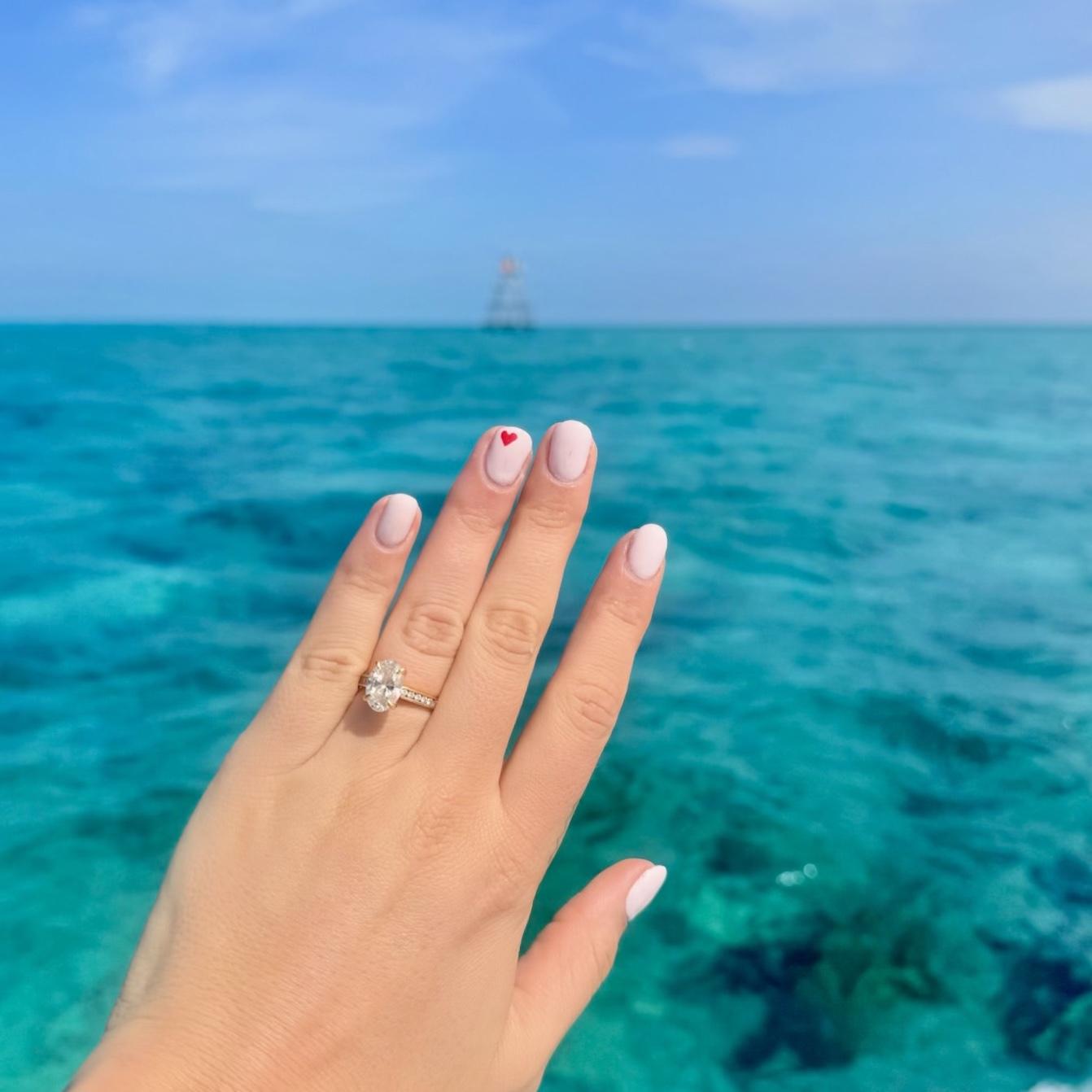 The reef Nick proposed at