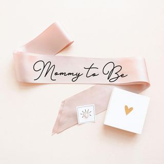 Mommy To Be Baby Shower Sash