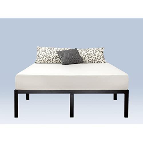 Zinus Yelena 14 Inch Classic Metal Platform Bed Frame with Steel Slat Support / Mattress Foundation, King