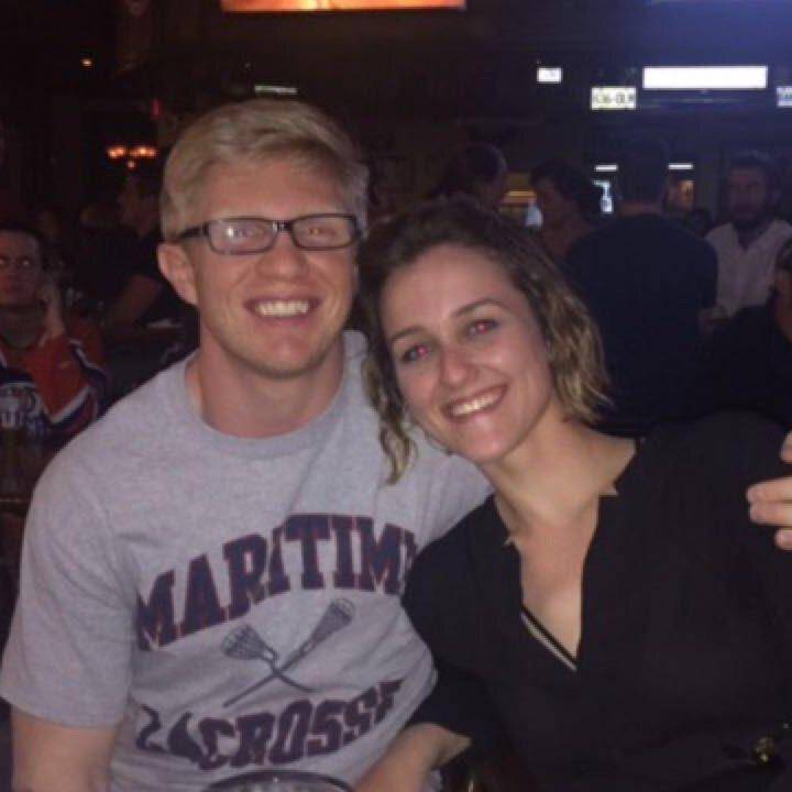 Fun night at a sports bar from the first time I met his friends Stott and Haley Havard.