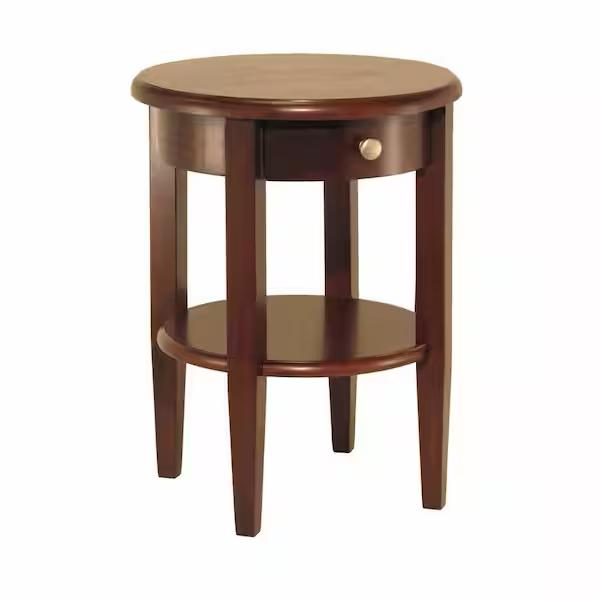 WINSOME WOOD Concord Walnut End Table 94217