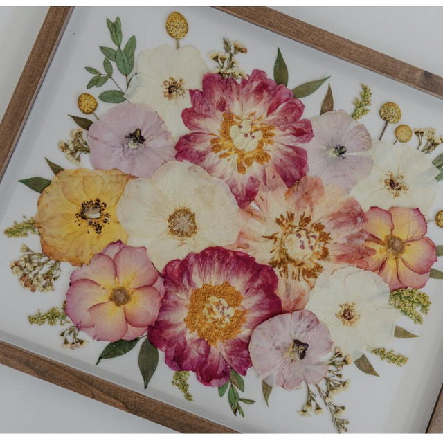 Pressed Floral keepsake