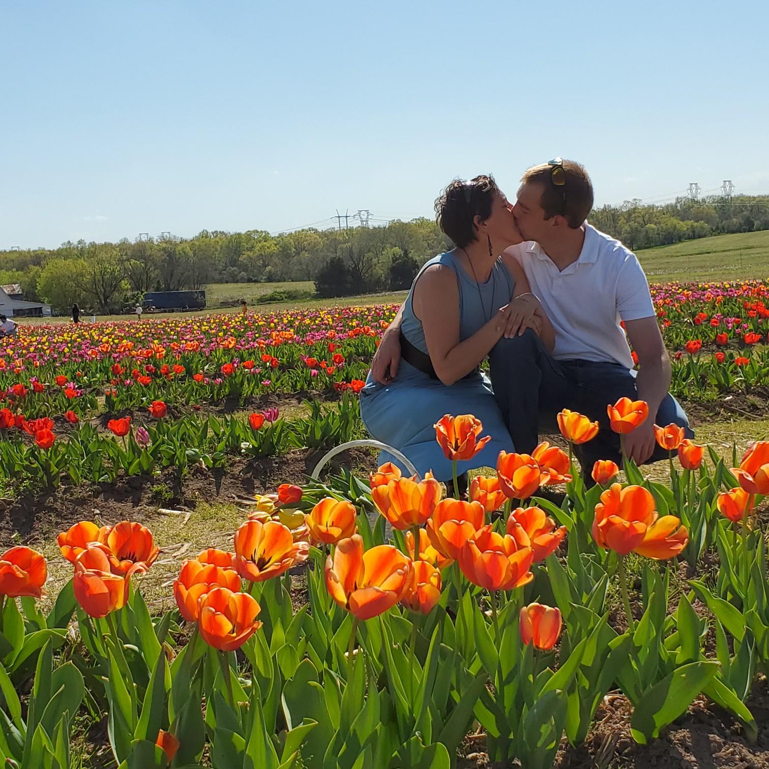 The tulips fields will always be special to us
