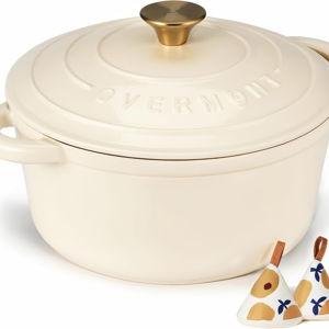 5 QT Enameled Cast Iron Dutch Oven