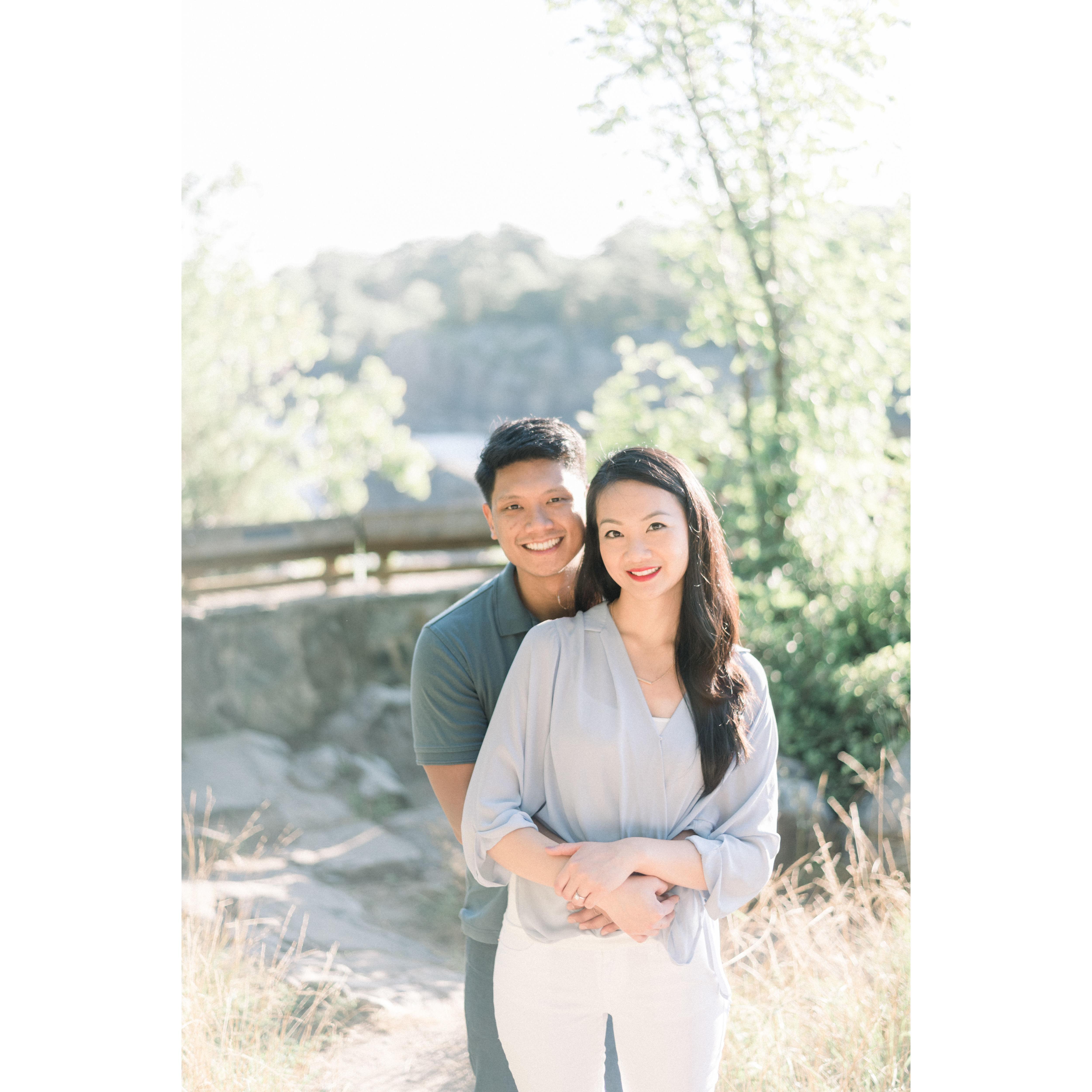Engagement Pictures at Great Falls