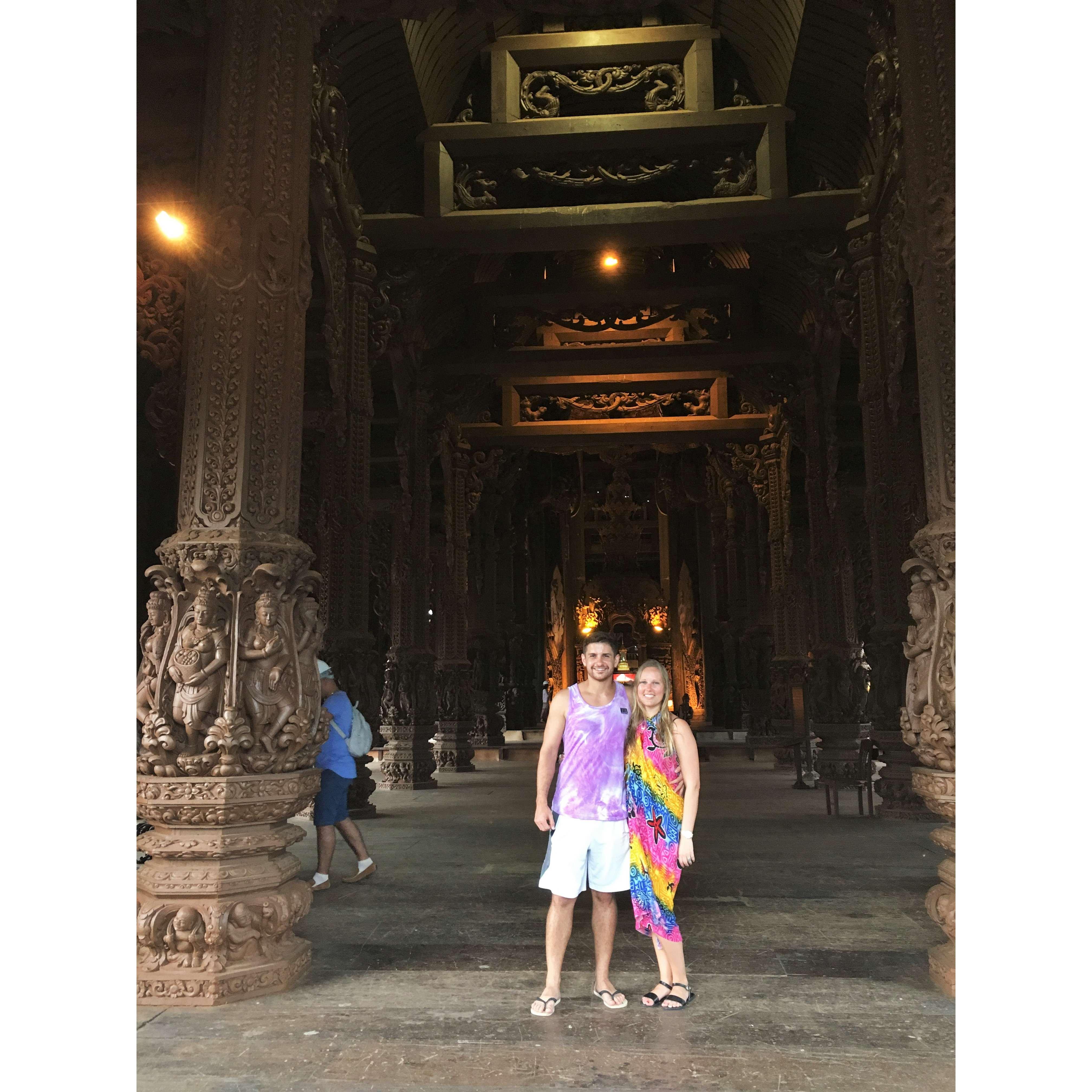 Our first photo together! - Pattaya, Thailand (November 2017)