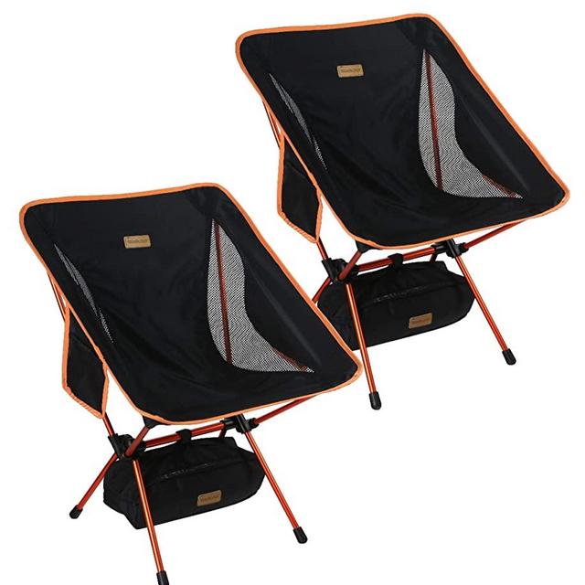 Trekology YIZI GO Portable Camping Chair - Compact Ultralight Folding Backpacking Chairs, Small Collapsible Foldable Packable Lightweight Backpack Chair in a Bag for Outdoor, Camp, Picnic, Hiking