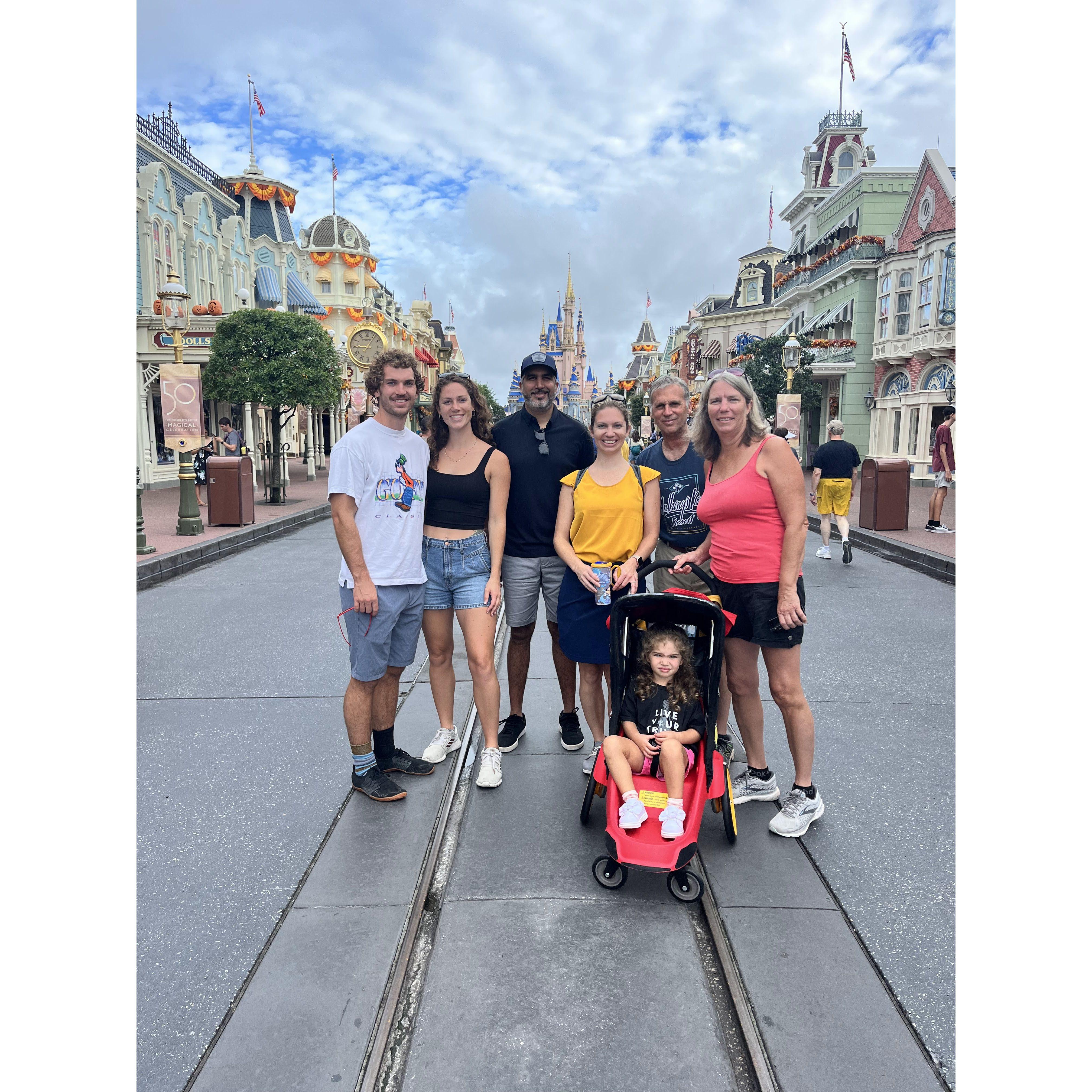 Family trip to Disney World