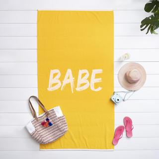 Babe Watch Beach Towel, Set of 2