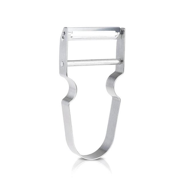 Viski Citrus Peeler, Stainless Steel Cocktail Garnish Citrus Zester, Professional Grade Bar Tools