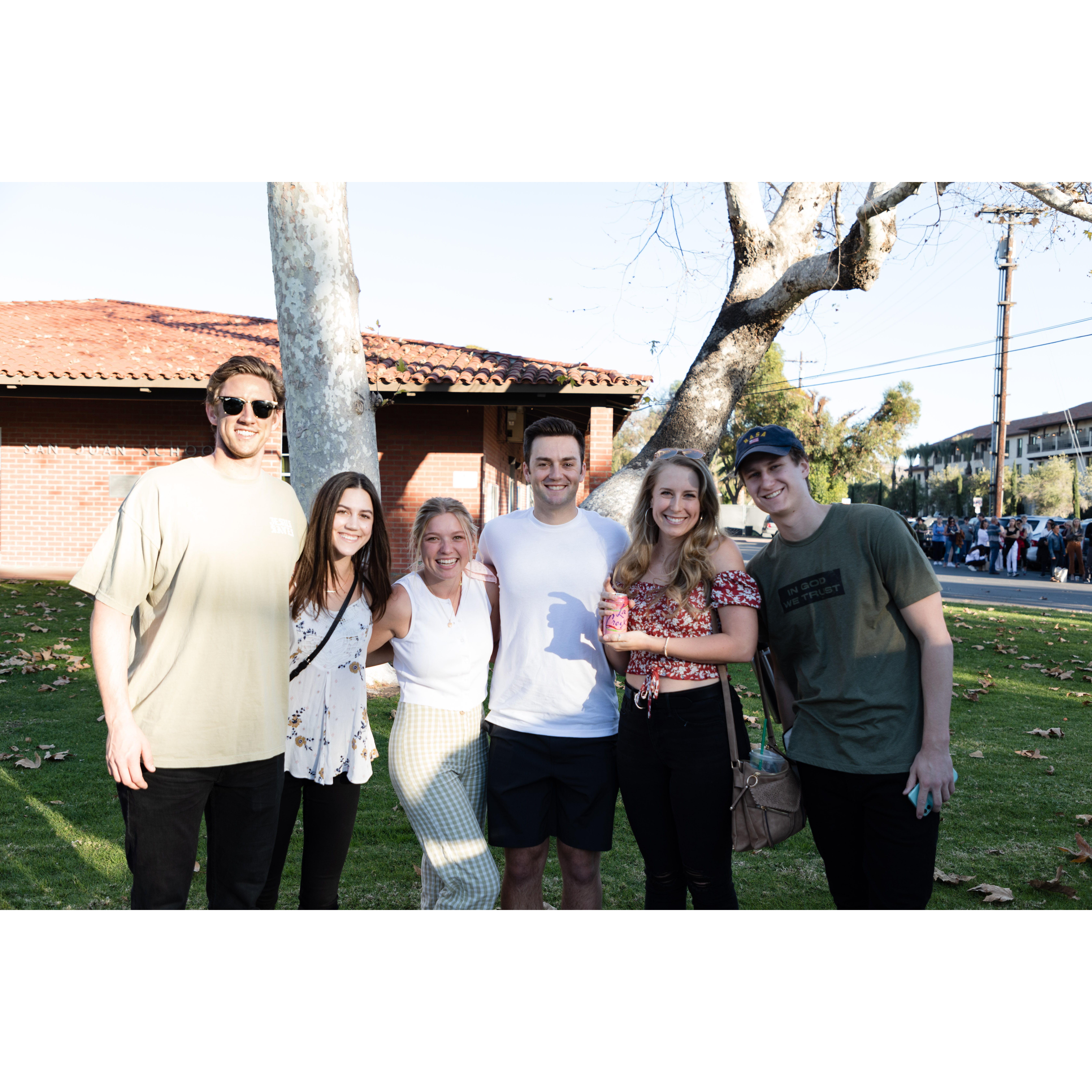 A couple of friends going to see Charlie Kirk | January 2021