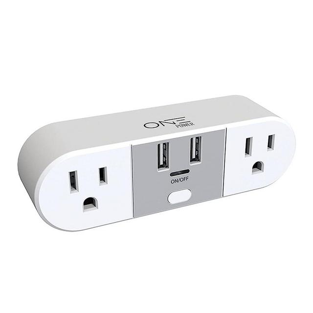 ONE Power OWS221 Smart 2-Outlet Plug with 2 USB Ports