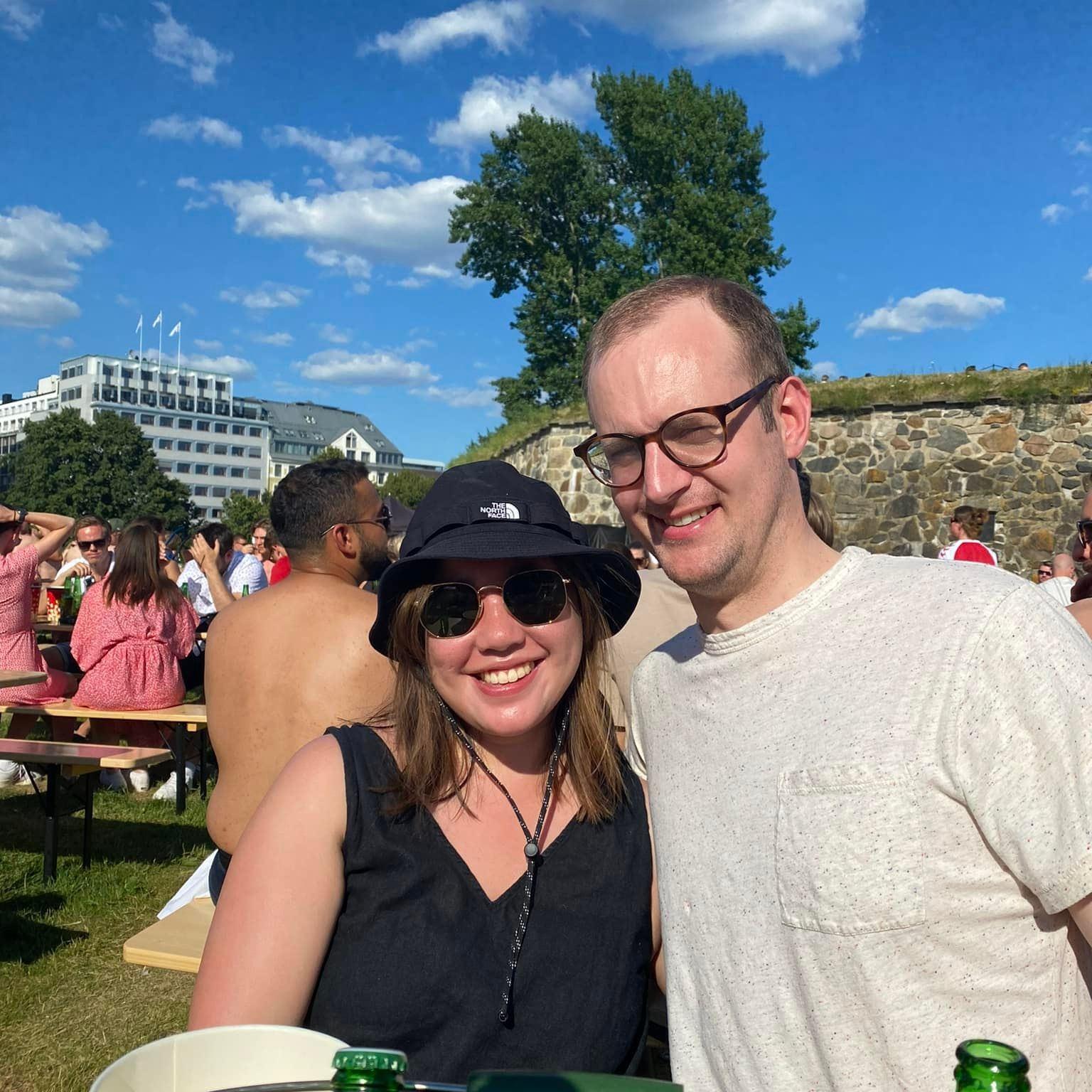 Football game, Oslo, Norway
