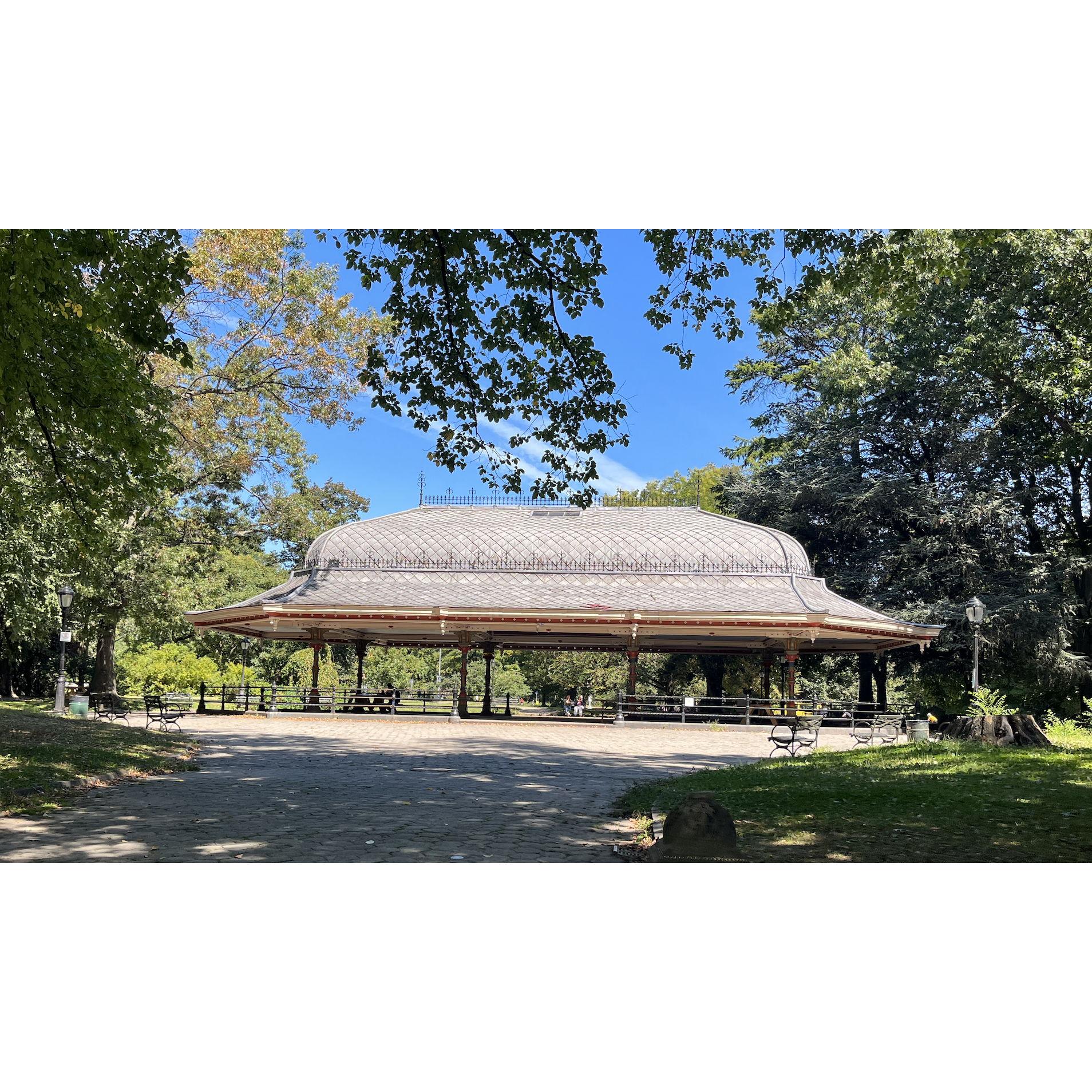 RAIN OR SHINE! The Concert Grove Pavillion will shelter you