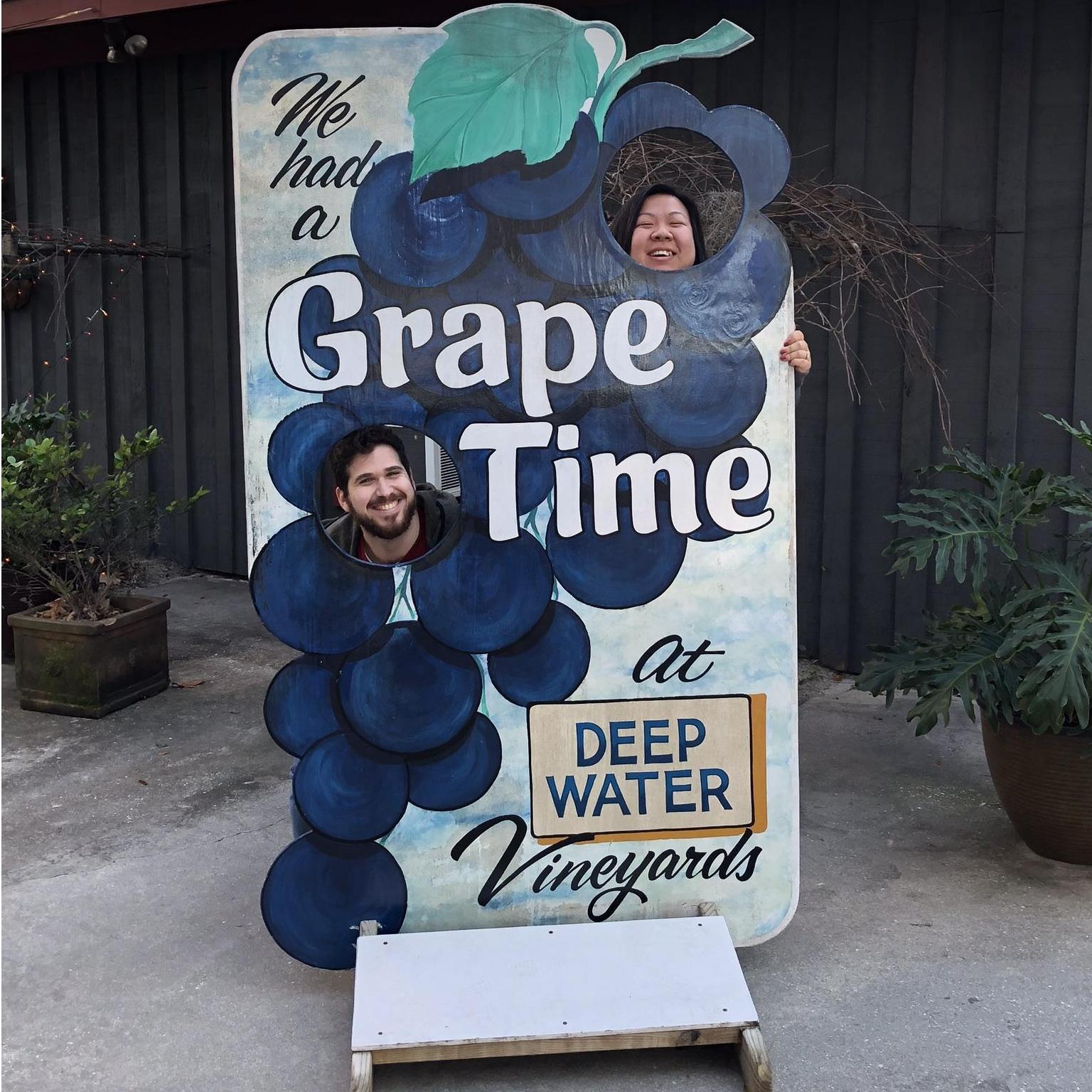 Having a grape time in Charleston, SC