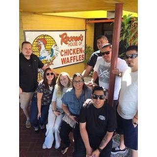 Believe it or not, Brandon doesn't feel Roscoe's is worth the hype. Shame on him.