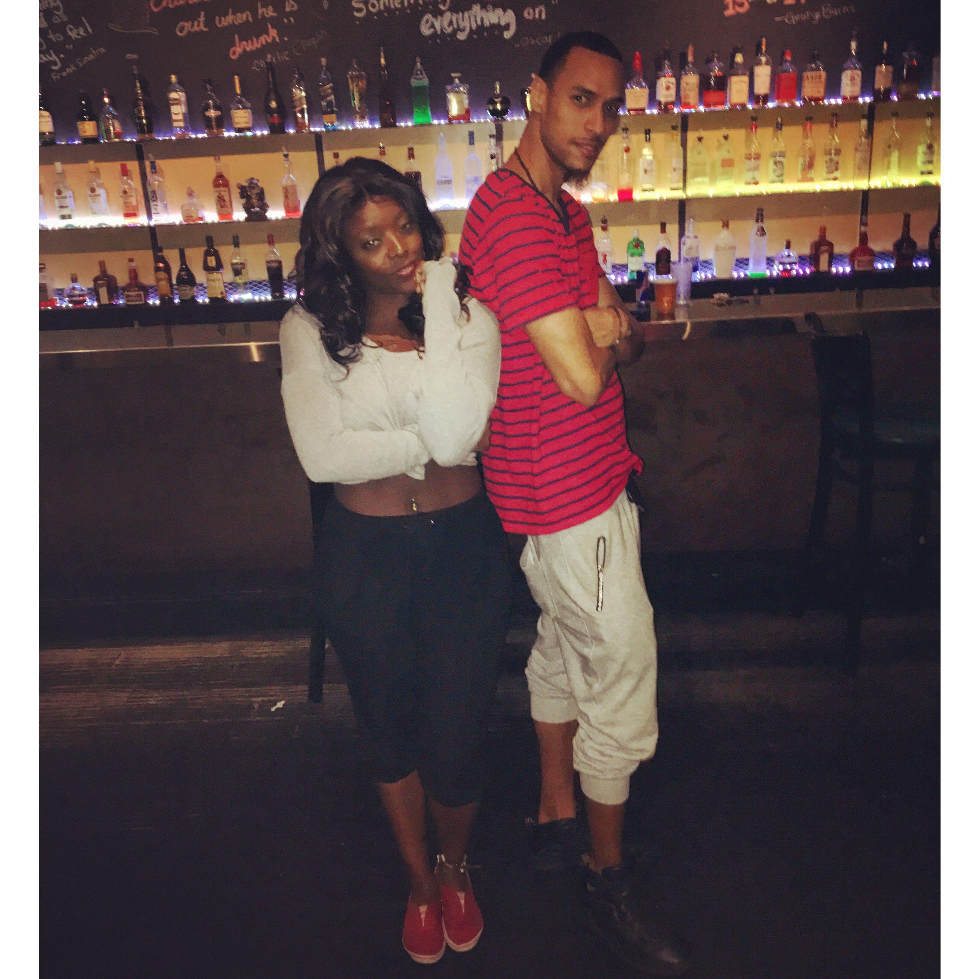 Our first pic together 2016