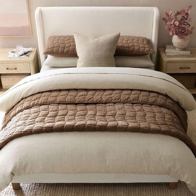 Cozy Cloud Quilt, King/Cal.King, Mocha