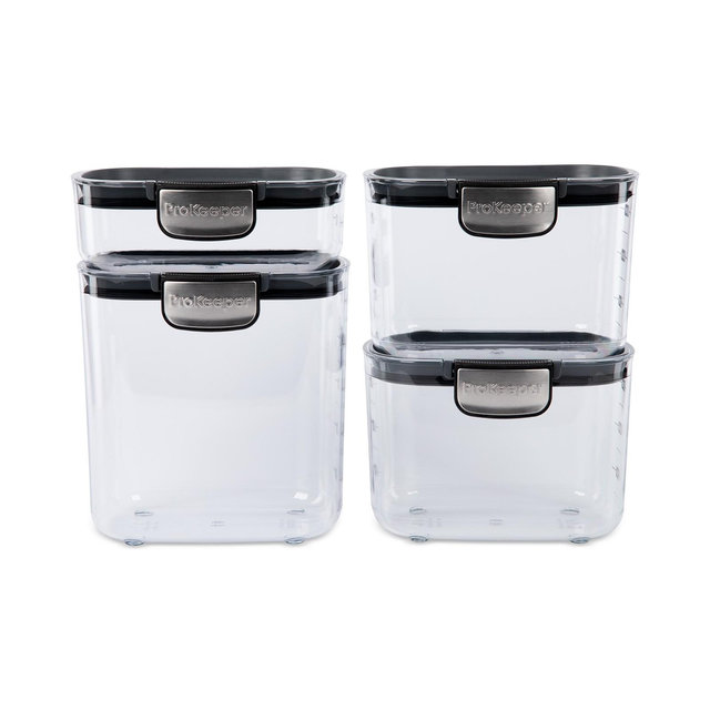 Prepworks Prokeeper+ Airtight 4-Piece Pantry Storage Set