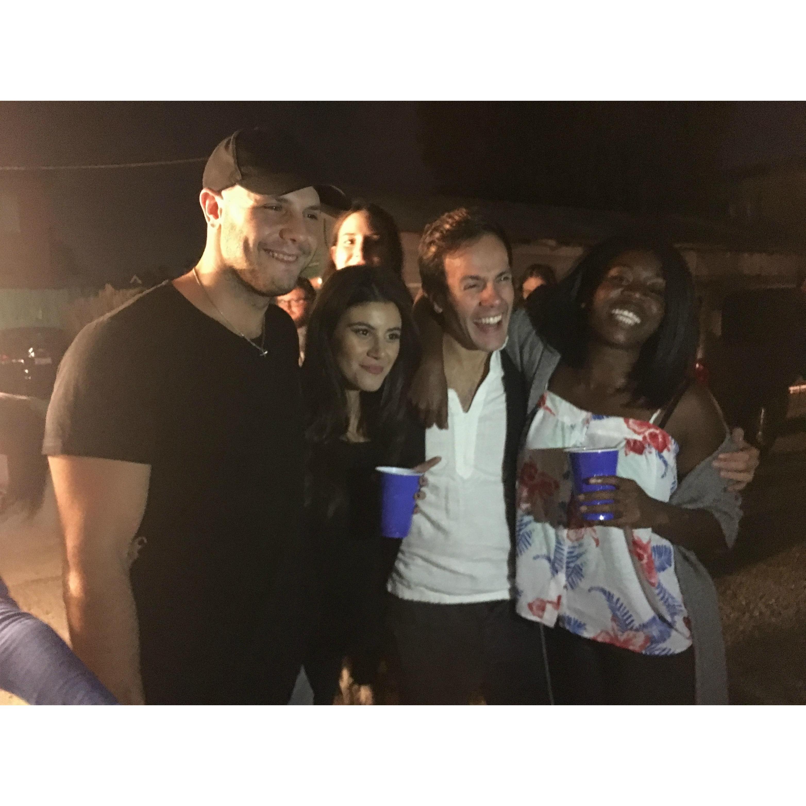 Becoming friends at USC. Go Trojans!