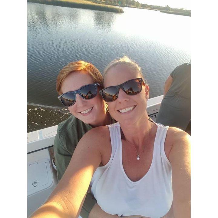 Out in the Chesapeake Bay on Castanova