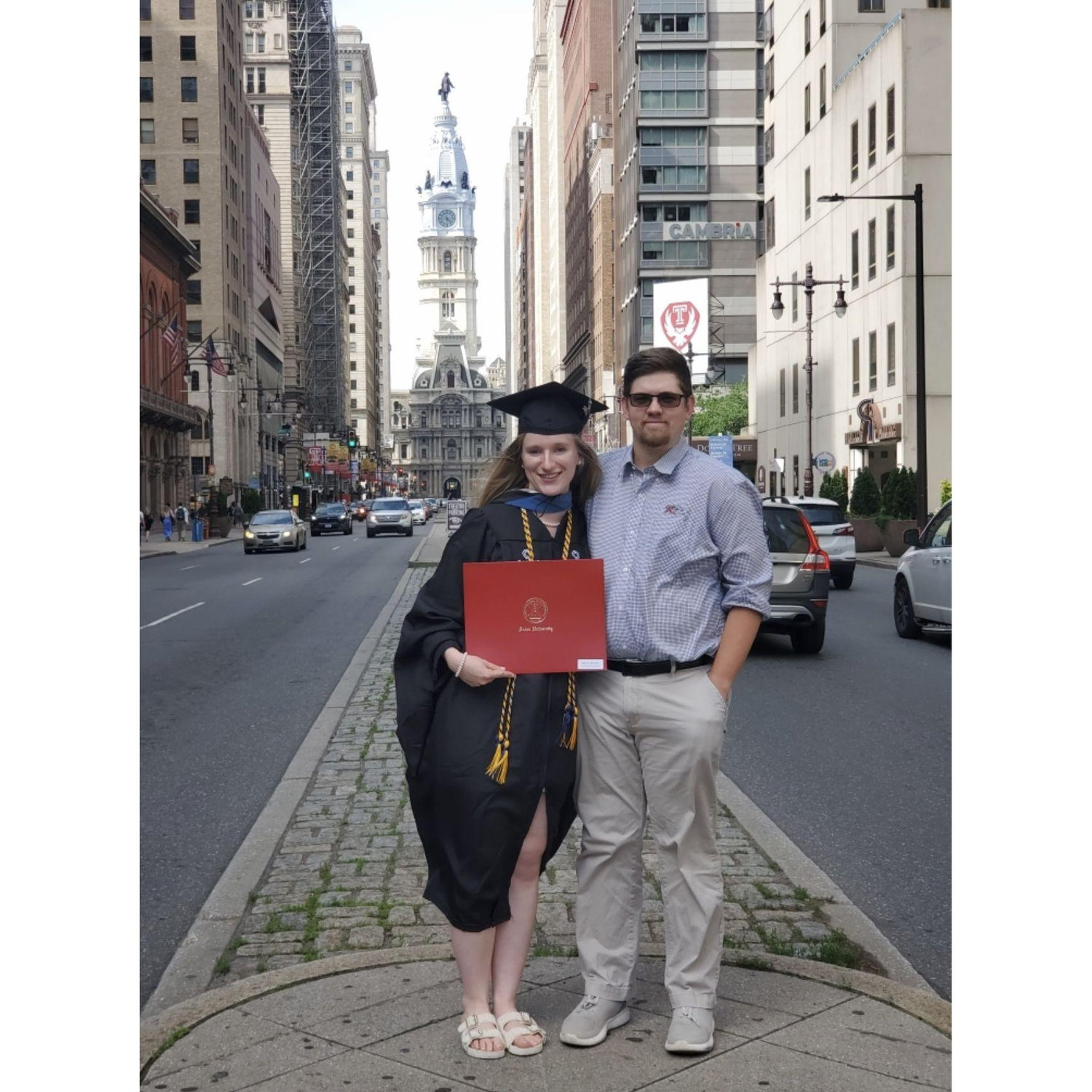 Payton's OT school graduation in 2024