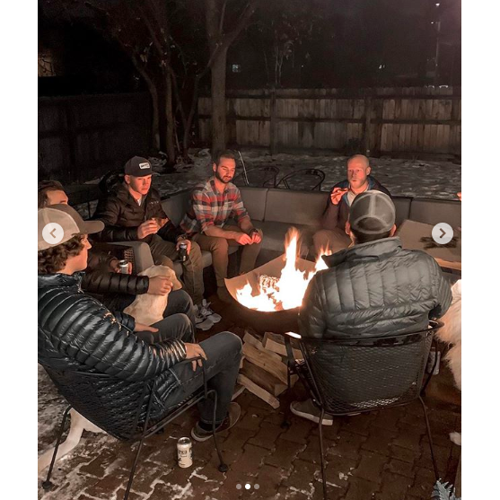 When our buddies threw us a surprise engagement party! (Fall 2019)