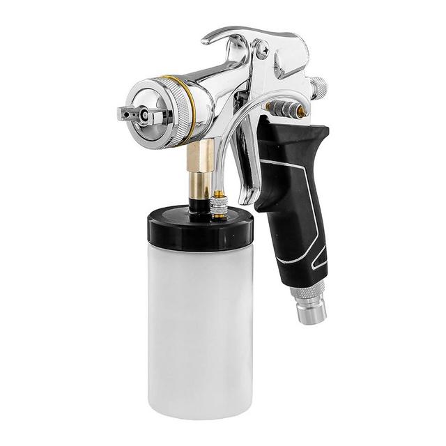Belloccio Salon Deluxe (Model G6) Professional Metal HVLP Precision Spray Tanning Application Gun with Standard Turbine Sprayer Hose Size Quick-Release Coupler Connector - Spray Sunless DHA Solutions