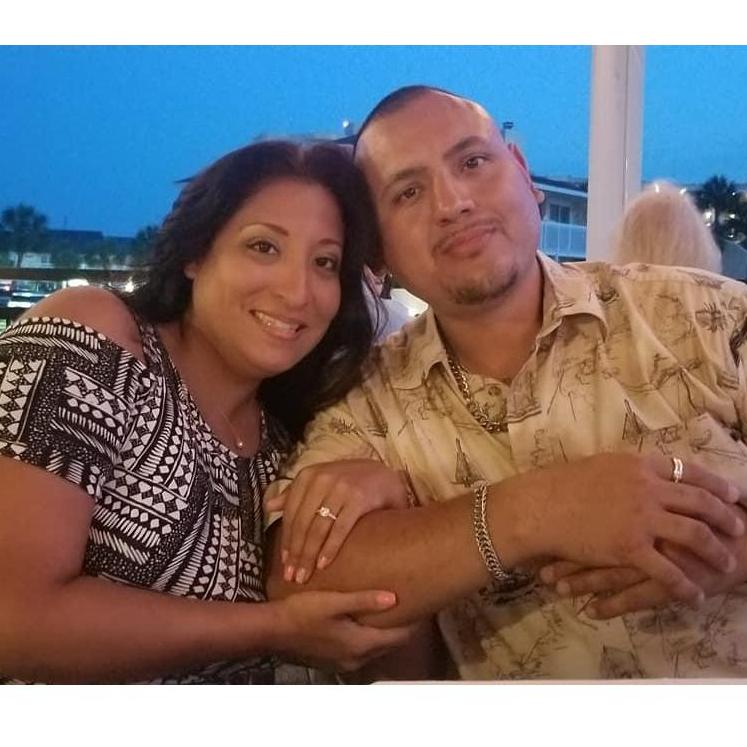 Newly Engaged Happy Couple.