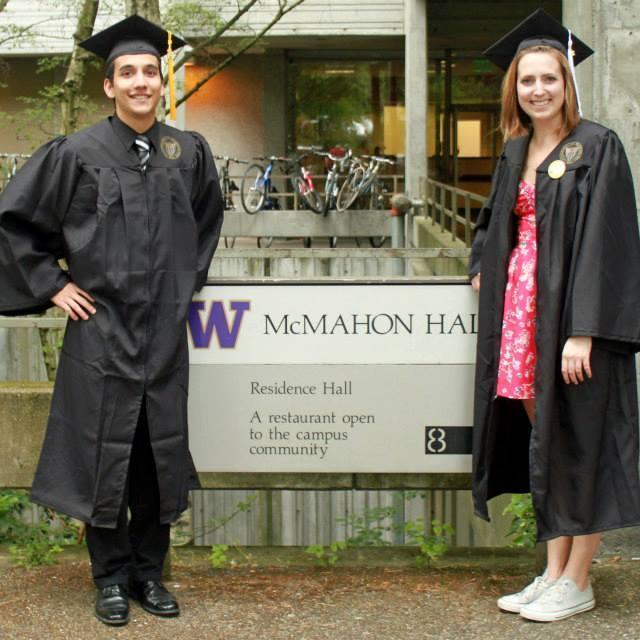 Year 3: Where we met: McMahon Hall - UW 2010