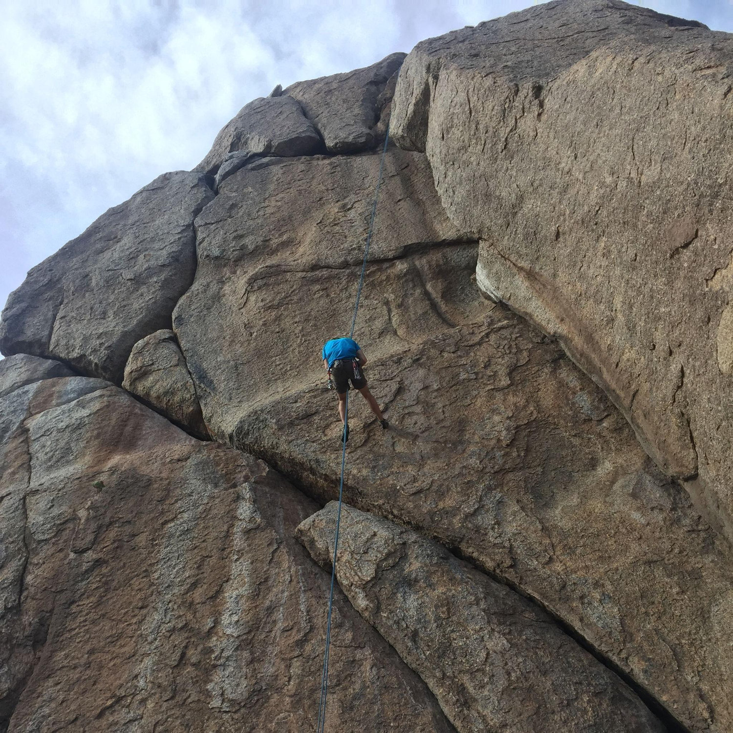 After climbing Tom's Thumb in Arizona, CJ told Allison he loved her for the first time! Then they went to mcdonalds and ate a bunch of french fries and icecream to celebrate.