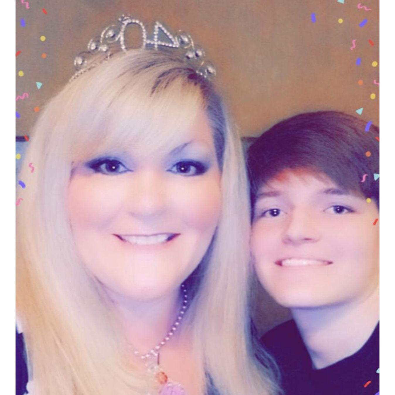 The Groom's sister, Kenlyn & nephew Jesse